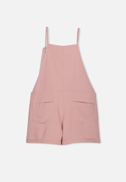 Free by Cotton On - Tilly playsuit - dusty rose