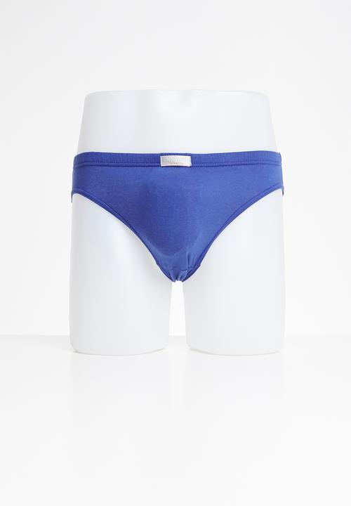 Jockey - 5 Pack fancy skants - blue & red
