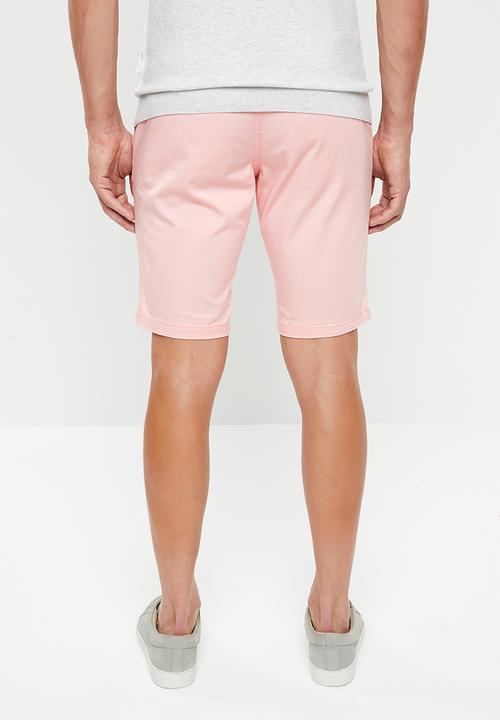 POLO - Milano stretch chino shorts - pink 