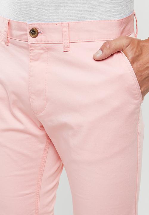 POLO - Milano stretch chino shorts - pink 