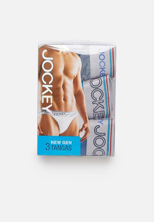 Jockey - 3 Pack plain new generation tanga - multi