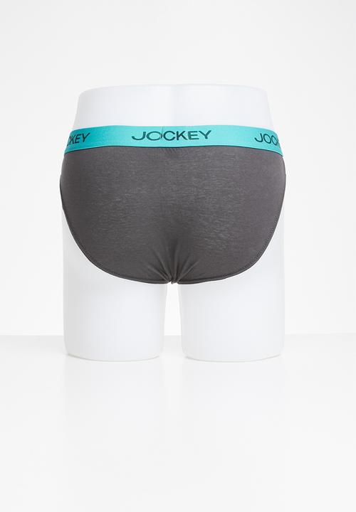 Jockey - Trendz single jersey piped briefs - multi