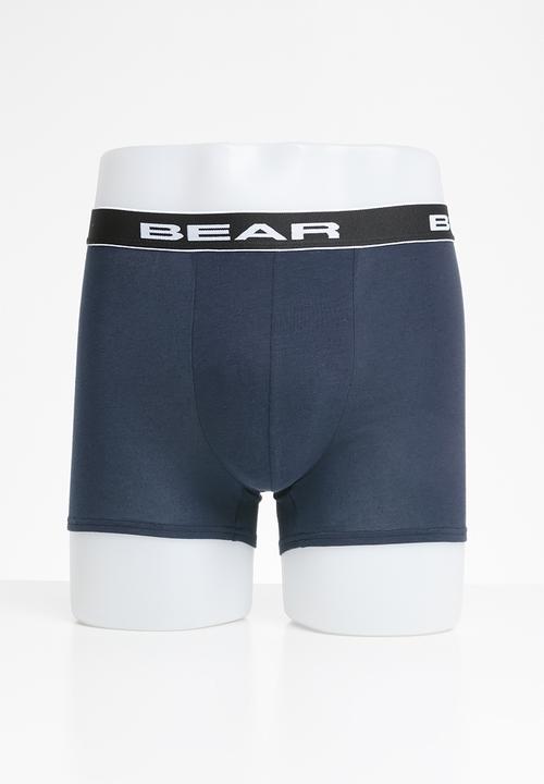 Bear - 3 Pack bodyshorts plain (ongoing) - navy
