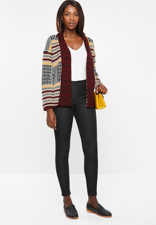 edit - Patterned cardi - multi 