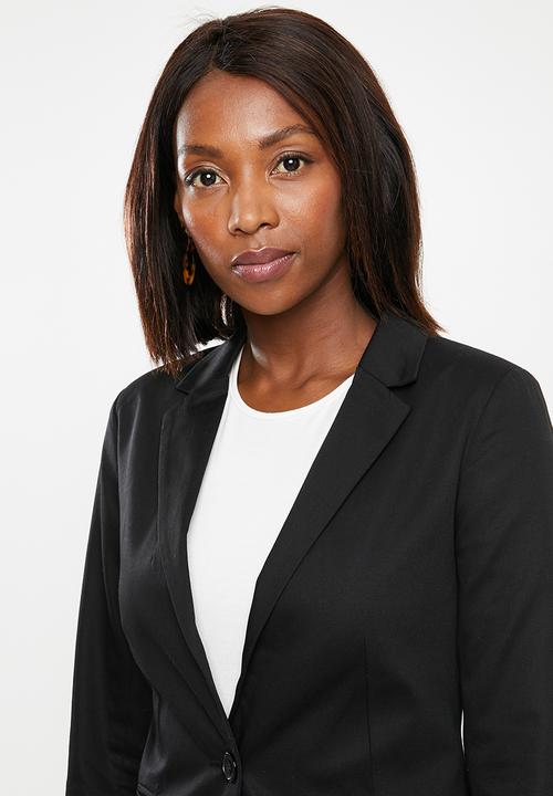 edit - Classic suit blazer - black