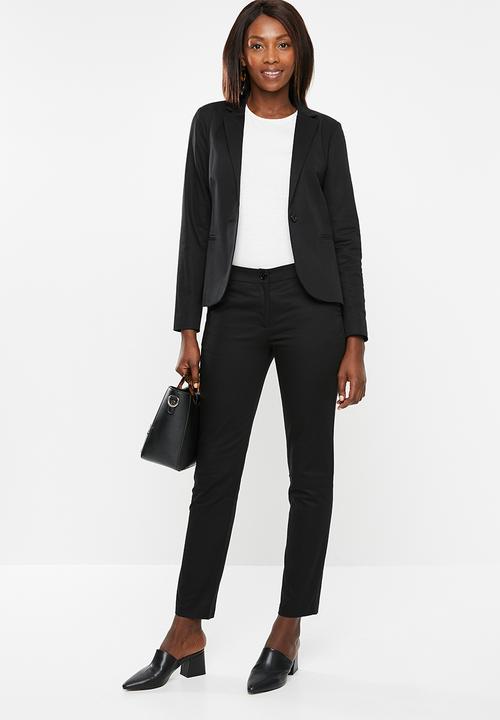 edit - Classic suit blazer - black