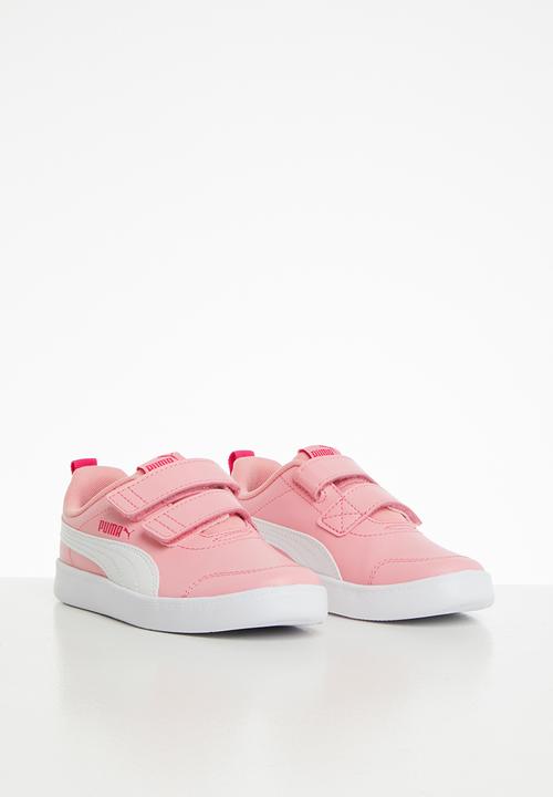 PUMA - Courtflex v2 v ps - peony/bright rose
