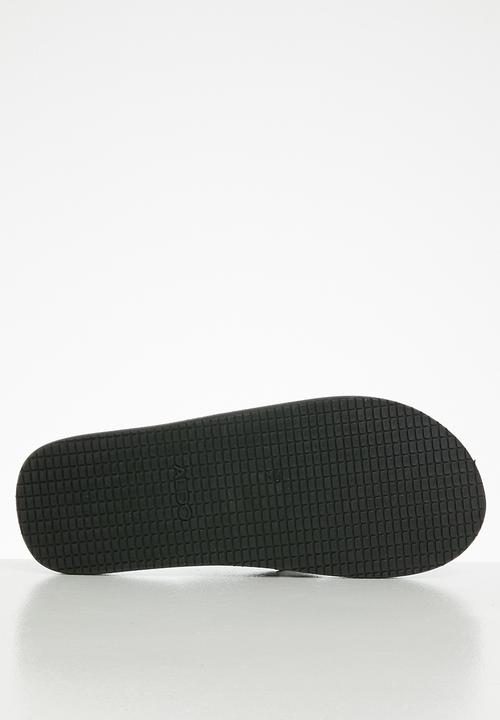ALDO - Norewiel sport basic slides - black