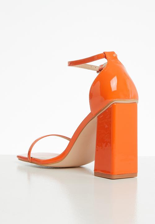 Public Desire - Anna barley there heel  - orange