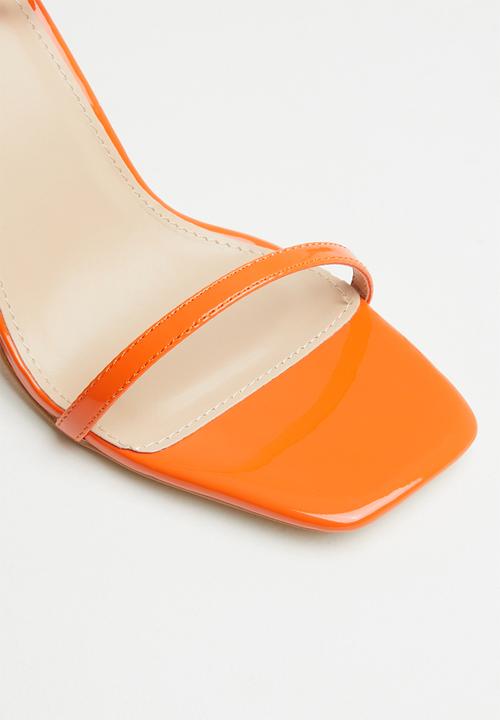 Public Desire - Anna barley there heel  - orange