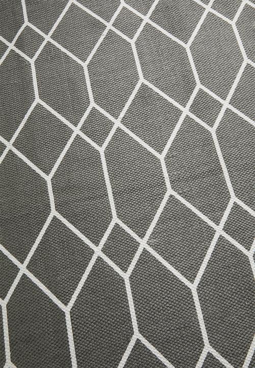 Sixth Floor - Alaina printed outdoor rug - grey
