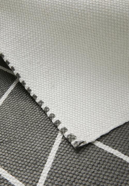 Sixth Floor - Alaina printed outdoor rug - grey