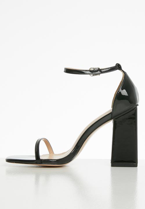 Public Desire - Anna barley there heel  - black