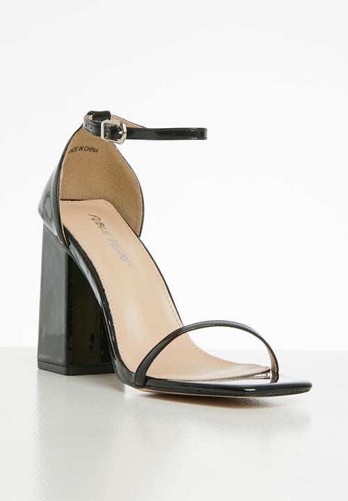 Public Desire - Anna barley there heel  - black