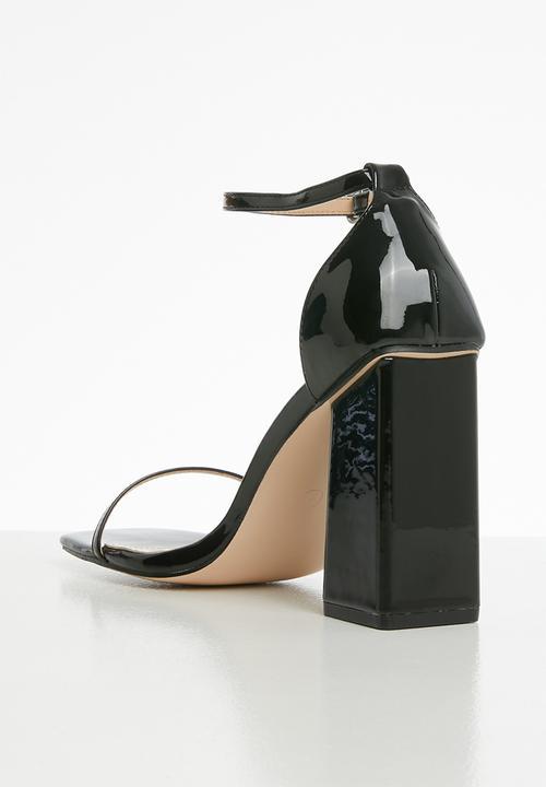Public Desire - Anna barley there heel  - black