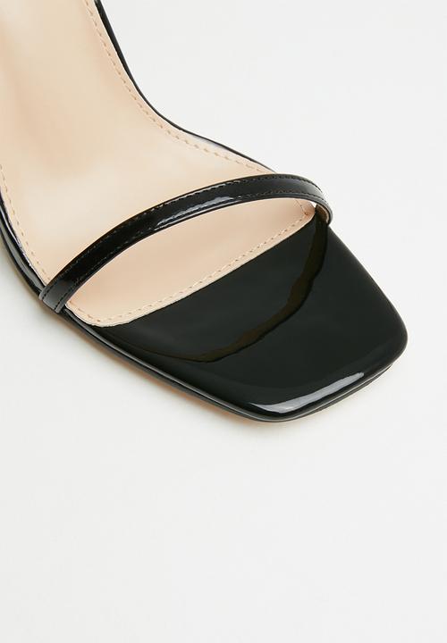 Public Desire - Anna barley there heel  - black