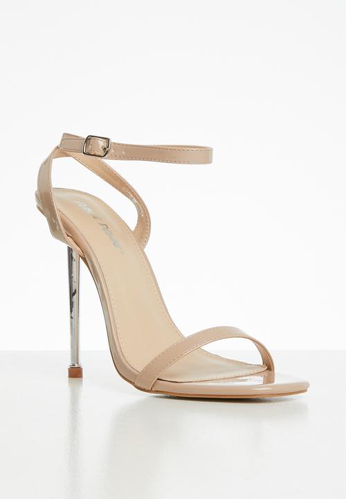 Public Desire - Betray barely there heel - neutral