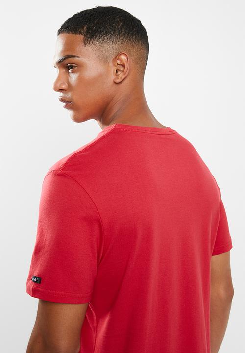 Lee  - Classic logo tee - red