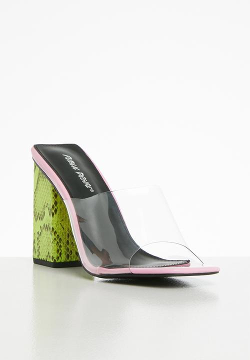 Public Desire - Klaudia heel - yellow & pink 