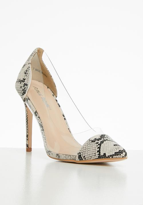 Public Desire - Potion heel - beige & black 