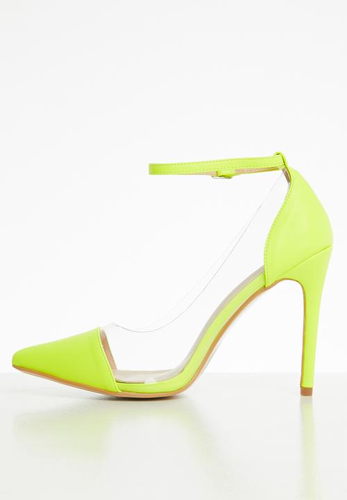 Public Desire - Debut heel - yellow