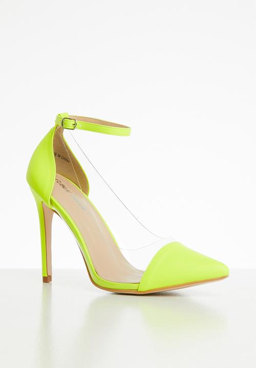 Public Desire - Debut heel - yellow