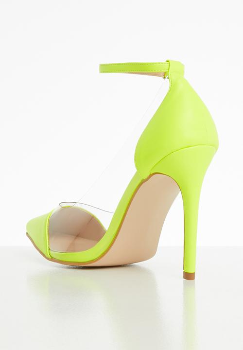 Public Desire - Debut heel - yellow