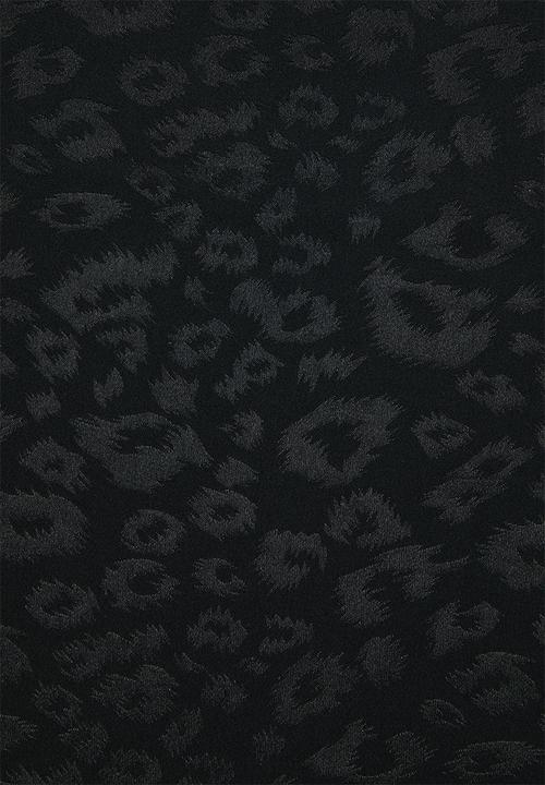 edit Plus - Bell sleeve wrap dress - black