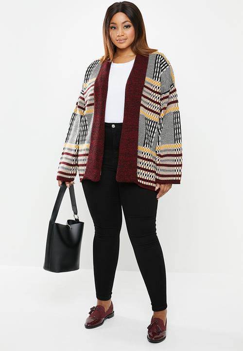 edit Plus - Knitwear coat - multi
