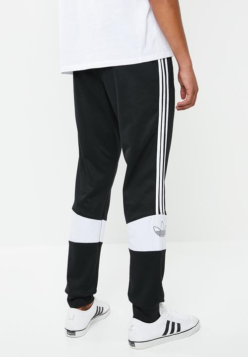 adidas Originals - Bandrix tracksuit pants - black & white