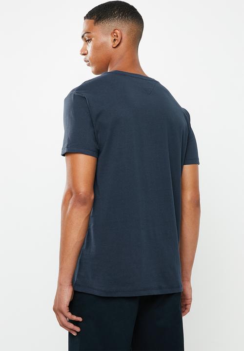 Tommy Hilfiger - Tjm contrast pocket tee - navy