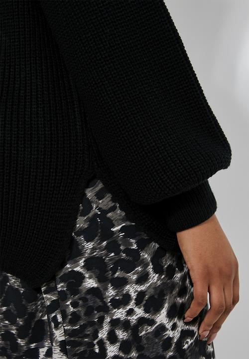 Superbalist - Chunky knit - black