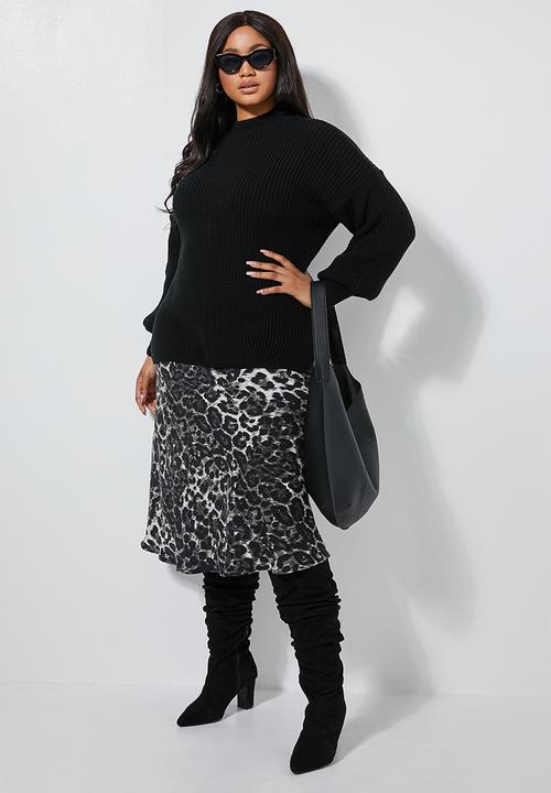 Superbalist - Chunky knit - black