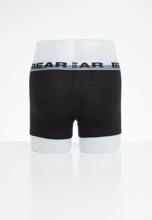 Bear - 3 Pack bodyshorts plain - multi 