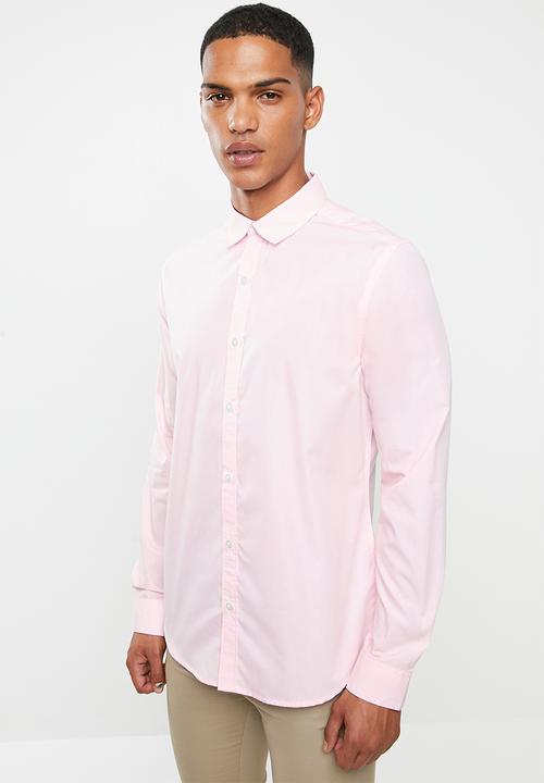 New Look - New long sleeve poplin - pink