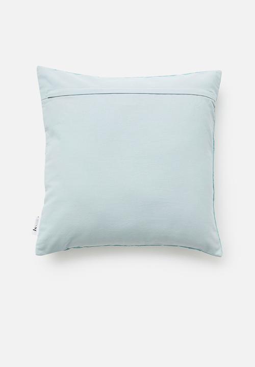 Sixth Floor - Pepper cushion cover - blue