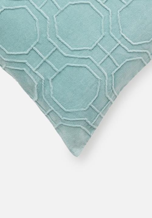 Sixth Floor - Pepper cushion cover - blue