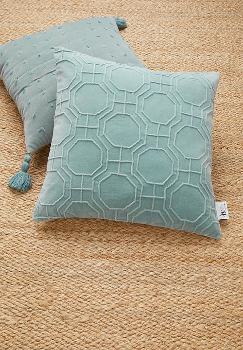Sixth Floor - Pepper cushion cover - blue