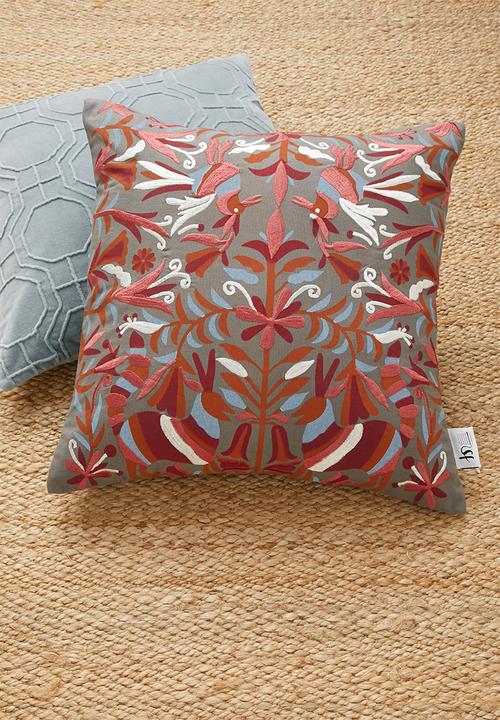 Sixth Floor - Motif cushion cover - multi