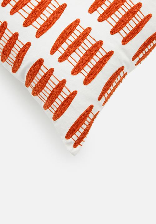 Sixth Floor - Pod cushion cover - rust