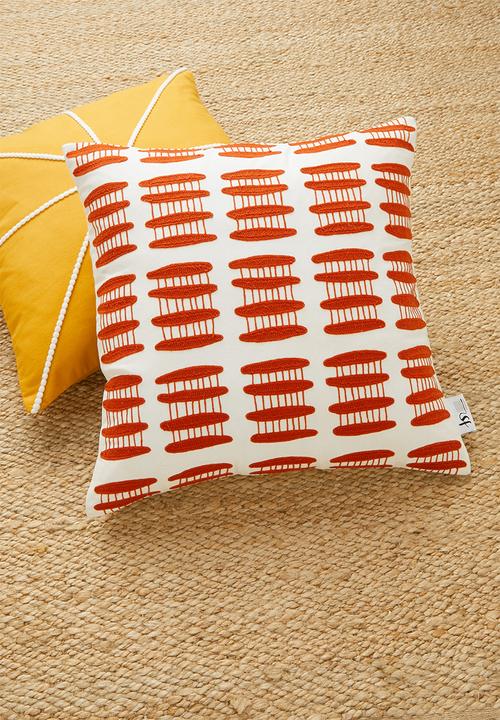 Sixth Floor - Pod cushion cover - rust