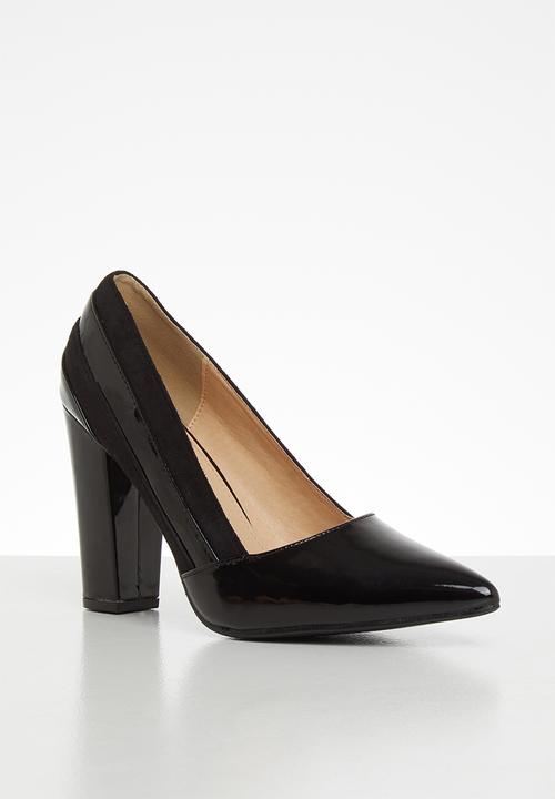 Superbalist - Lori court block heel - black