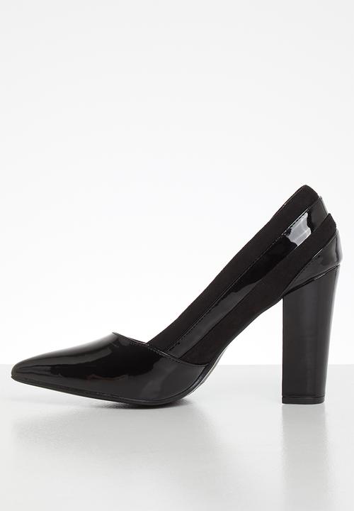 Superbalist - Lori court block heel - black