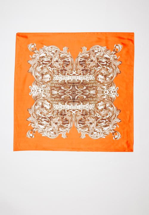 ALDO - Dollis scarf - orange & brown