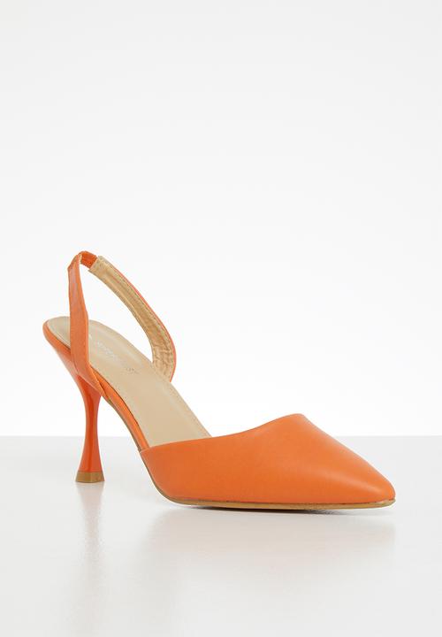 Superbalist - Victoria slingback heel - orange