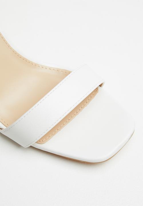 Superbalist - Stef barely-there heel - white
