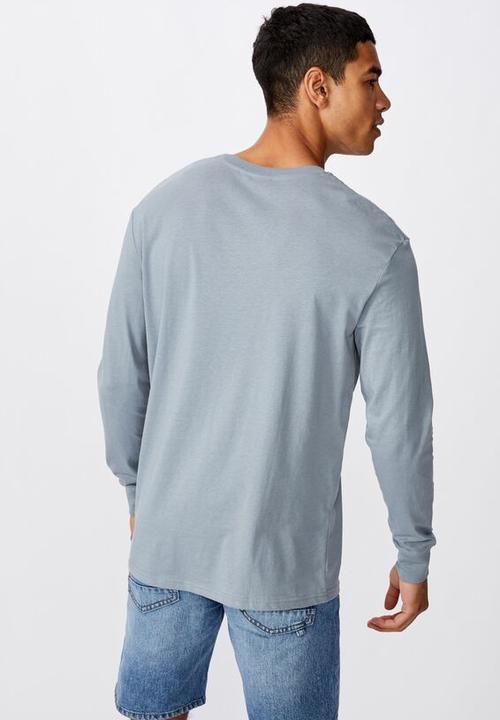 Cotton On - Uncommon edition Tbar long sleeve tee - grey 