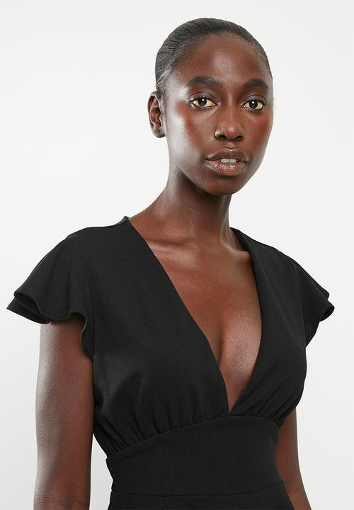 dailyfriday - Open back dress - black