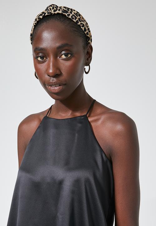 Superbalist - Halter cami - black