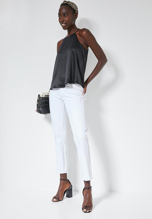 Superbalist - Halter cami - black